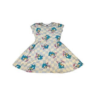 Sonic the Hedgehog French Terry Skater Dress Size 5